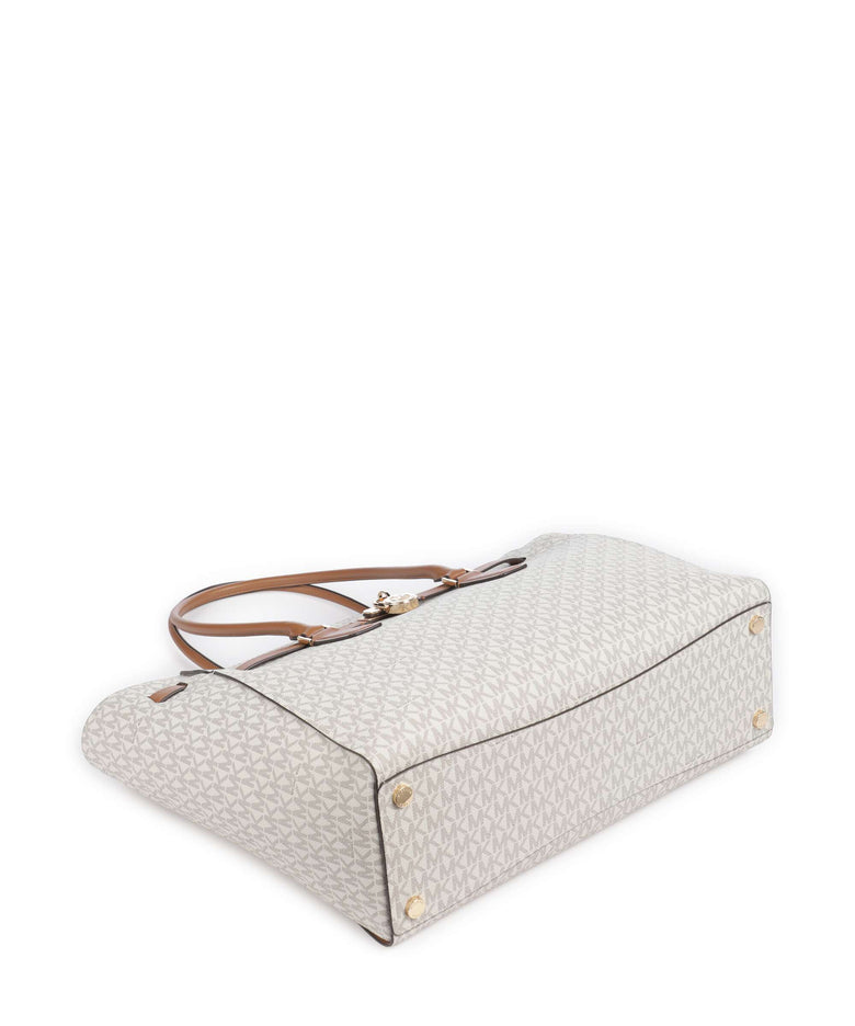 Michael Kors Hamilton Moderne Large Tote bag vanilla/acorn