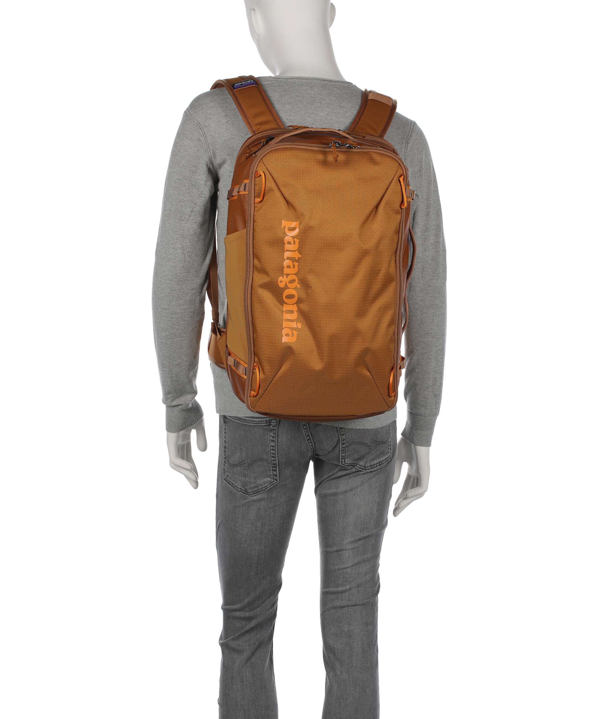 Patagonia Black Hole MCL Mini Travel backpack 15″ recycled polyester smolder blue w/forge grey