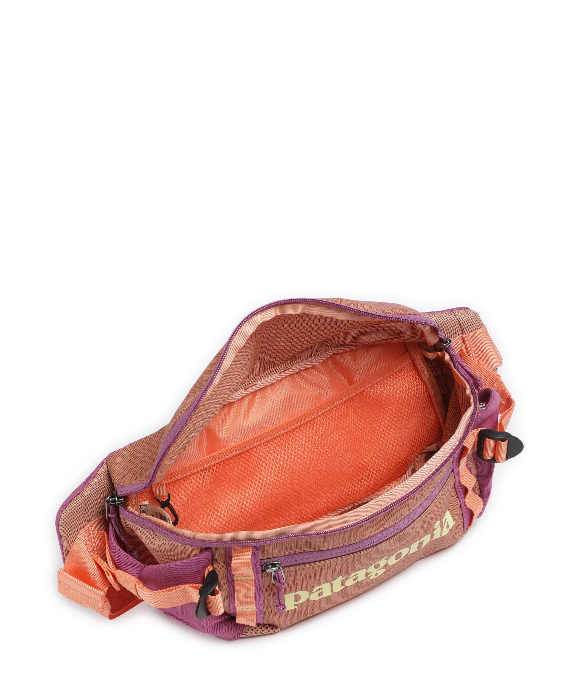 Patagonia Black Hole 5 Belt bag recycled polyester peach sherbet
