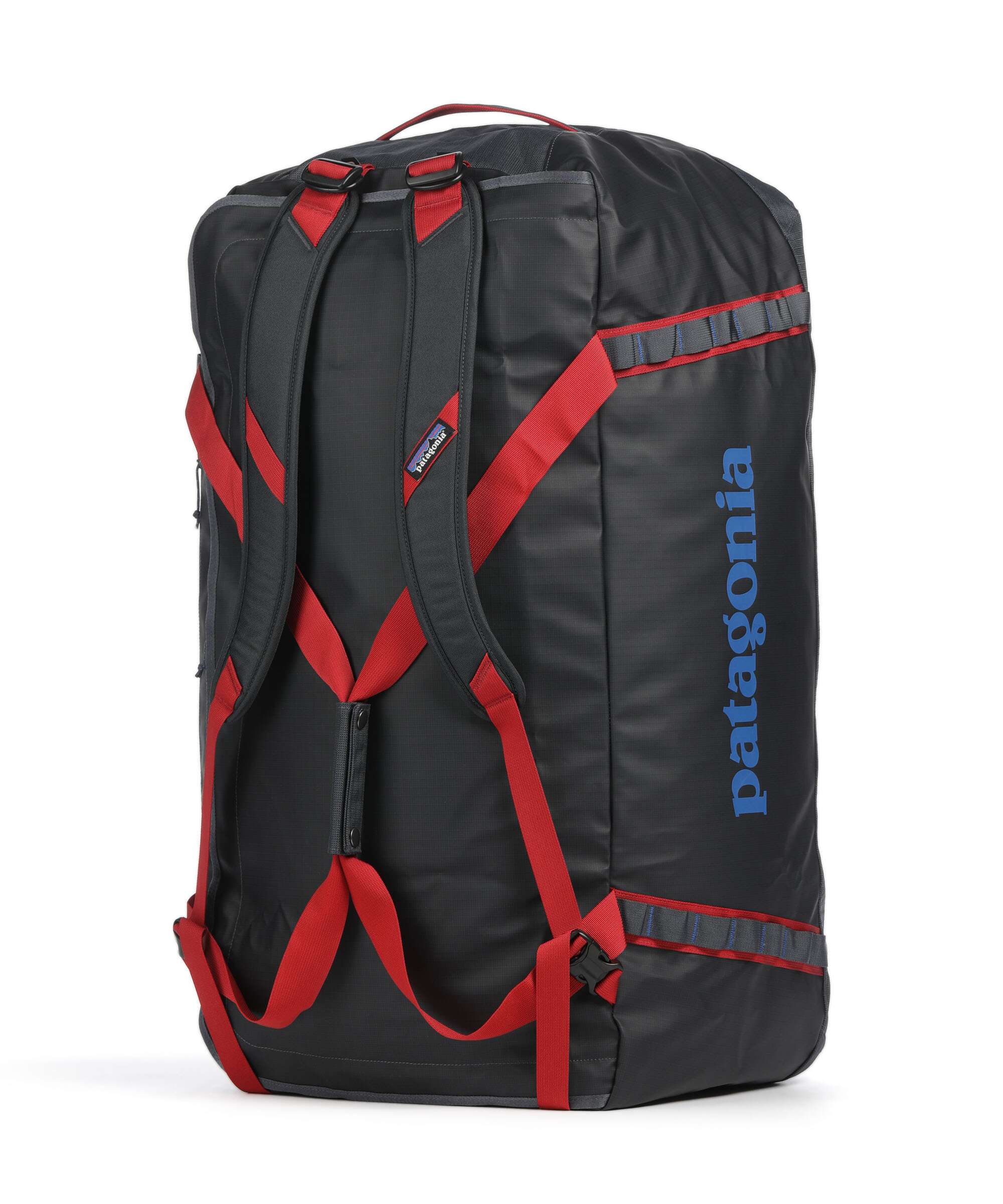 Patagonia Black Hole 100 Travel bag smolder blue w/amanita red 74 cm