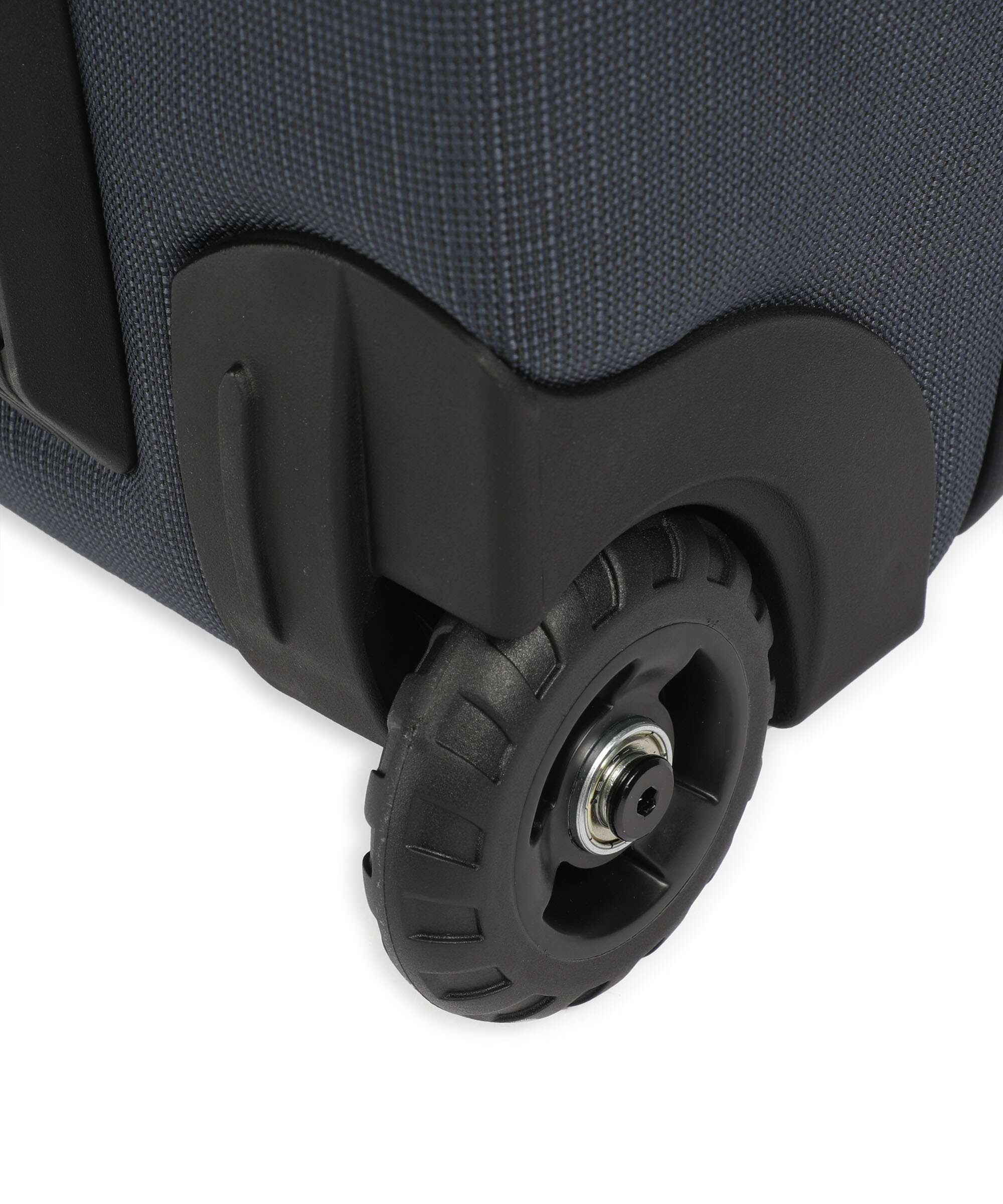 Patagonia Black Hole 100 Travel bag with wheels smolder blue w/amanita red