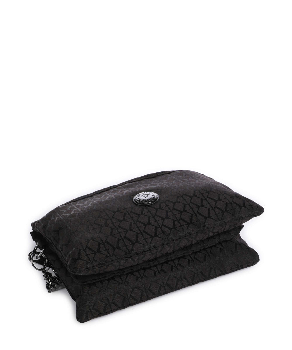 Kipling Elevated Riri L Crossbody bag black sign