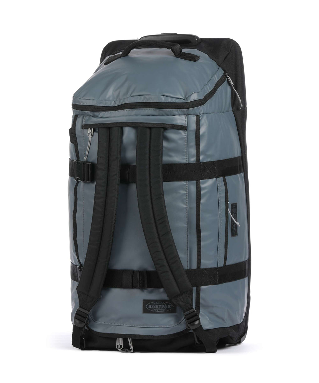 perce wheel m tarp black Eastpak Perce Wheel M Backpack with wheels tarp stormy 70 cm