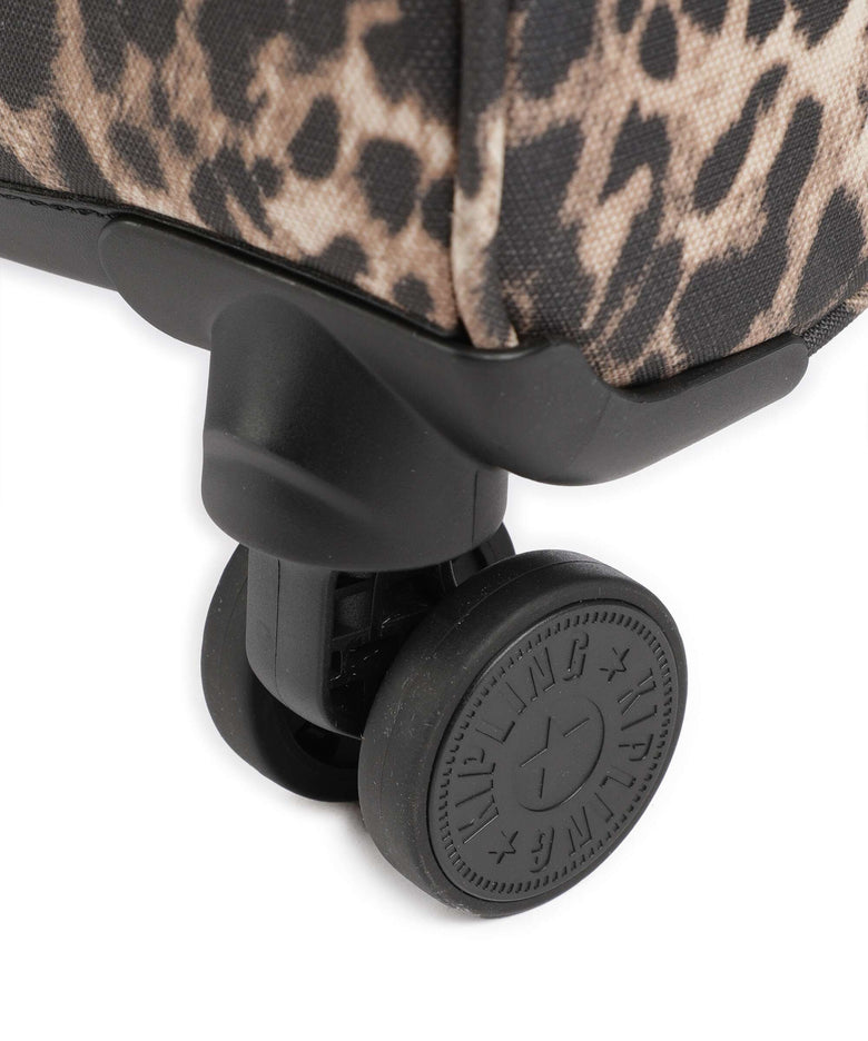 Kipling Basic Spontaneous S Spinner (4 wheels) wild leopard