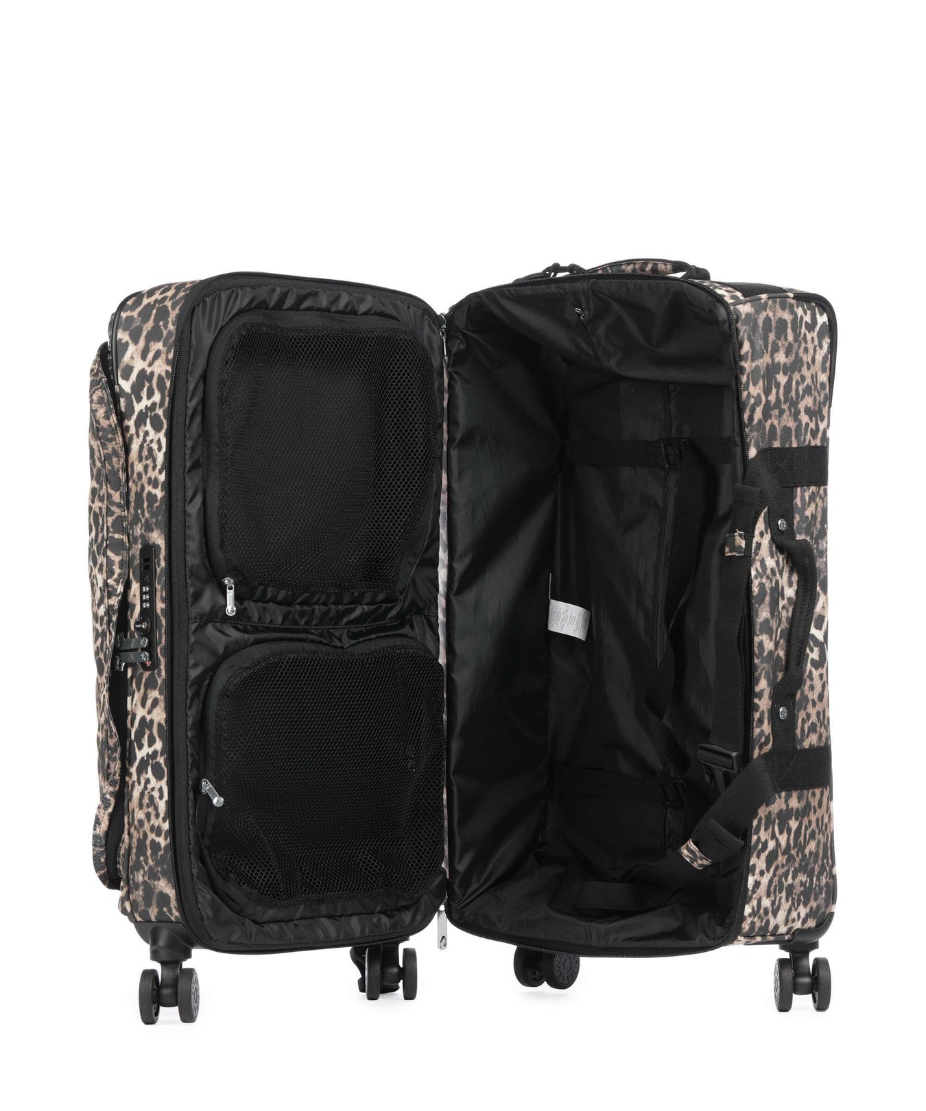Kipling Basic Spontaneous M Spinner (4 wheels) wild leopard