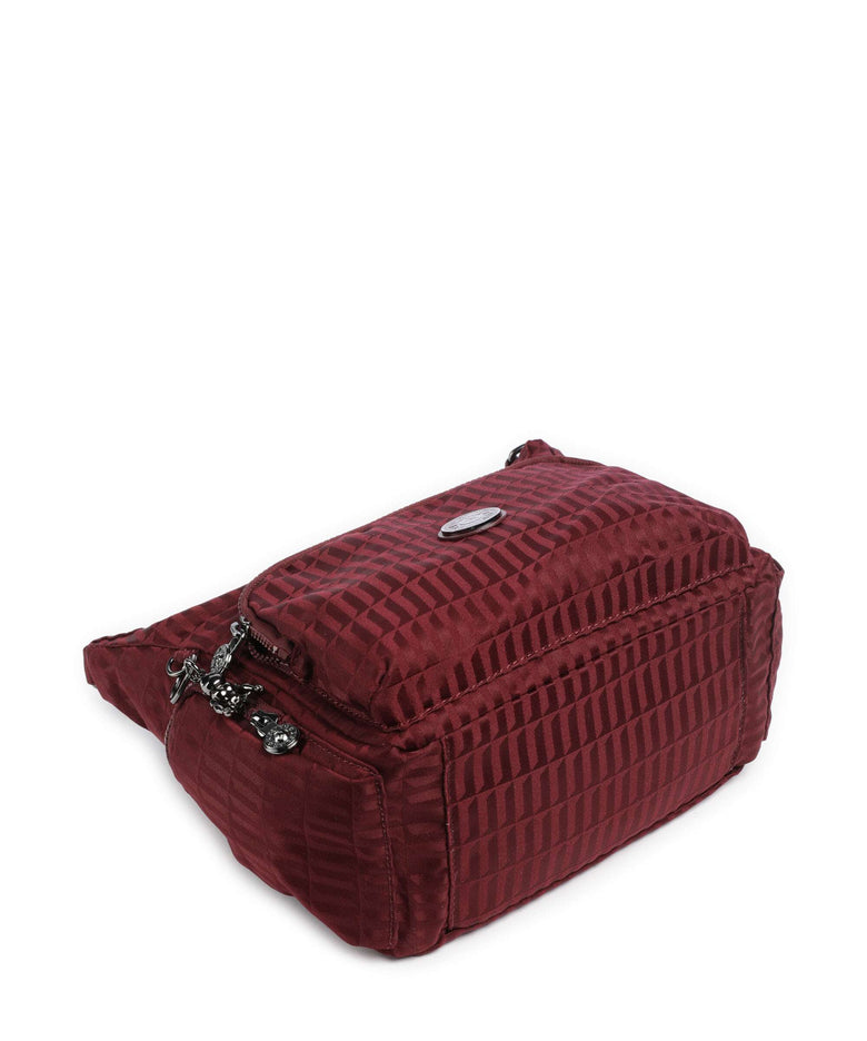 Kipling Elevated Gabb S Crossbody bag maroon tile