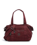Kipling Elevated Art Mini Handbag maroon tile