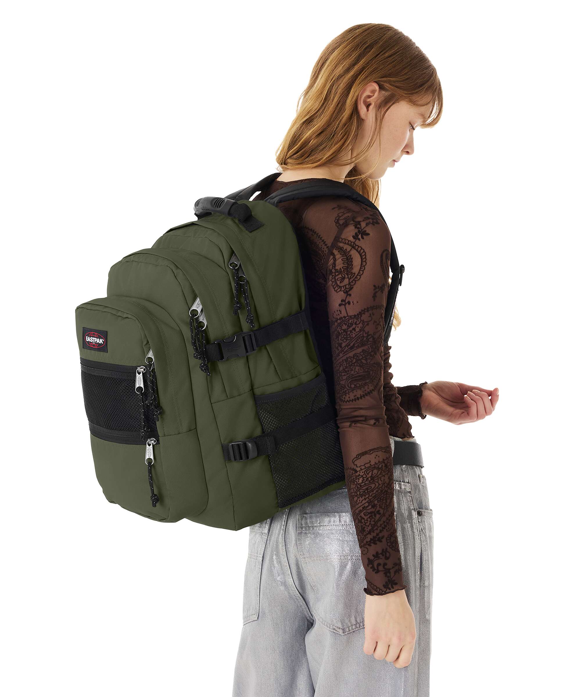 EASTPAKリュック Eastpak Suplyer Backpack 16″ polyamide dark khaki - EK0A5BILB0I1