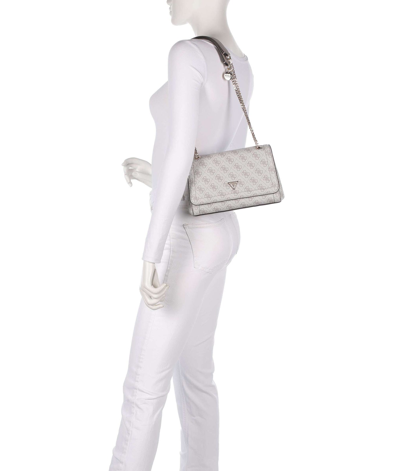 Guess Noelle Shoulder bag dark oak