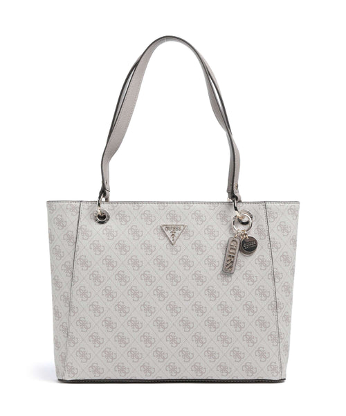Guess Noelle Tote bag dark taupe logo