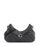 Guess Dea Crossbody bag coal logo
