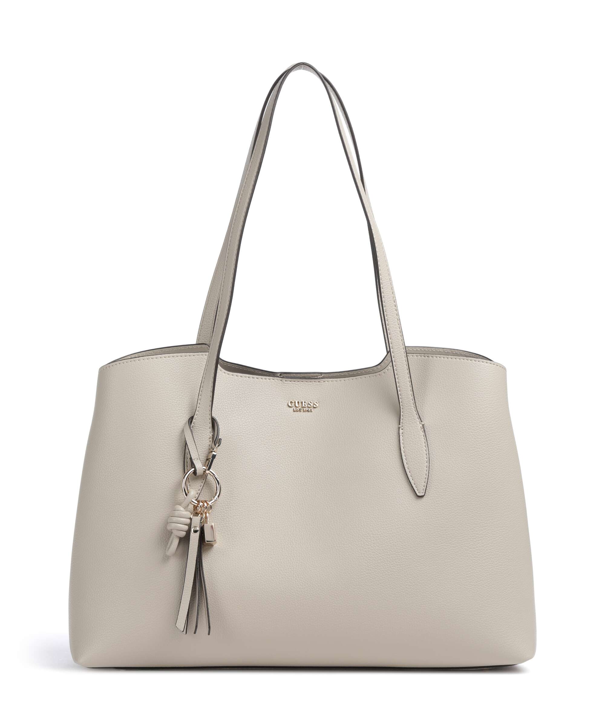 Guess Melody Tote bag imitation leather light taupe - HWBG9735230
