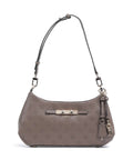 Guess Carmella Shoulder bag taupe logo