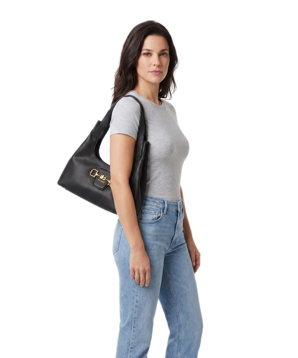 Guess Sunset Small Hobo bag black
