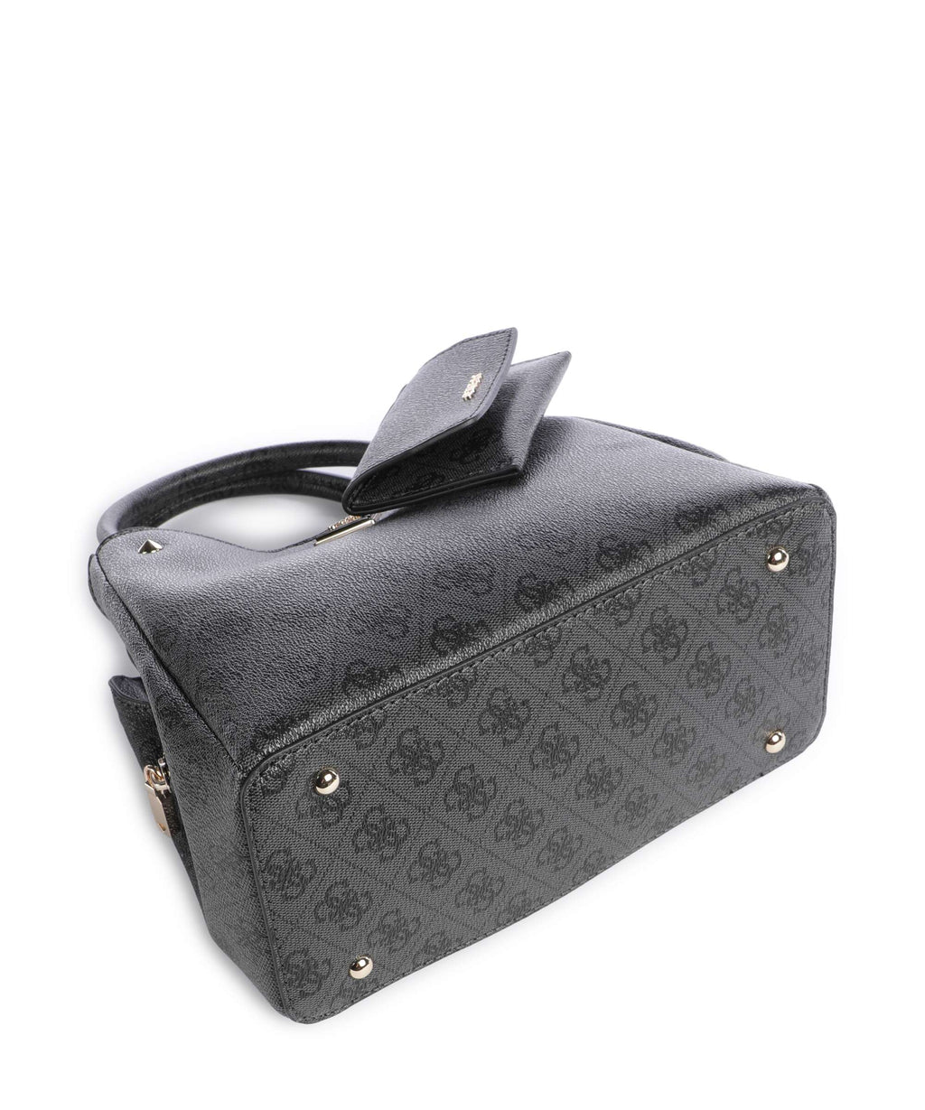 Guess Lorella Girlfriend Logo Small Handbag coal logo