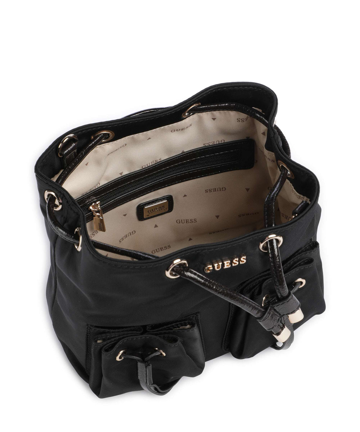 Guess Theodora Bucket bag black