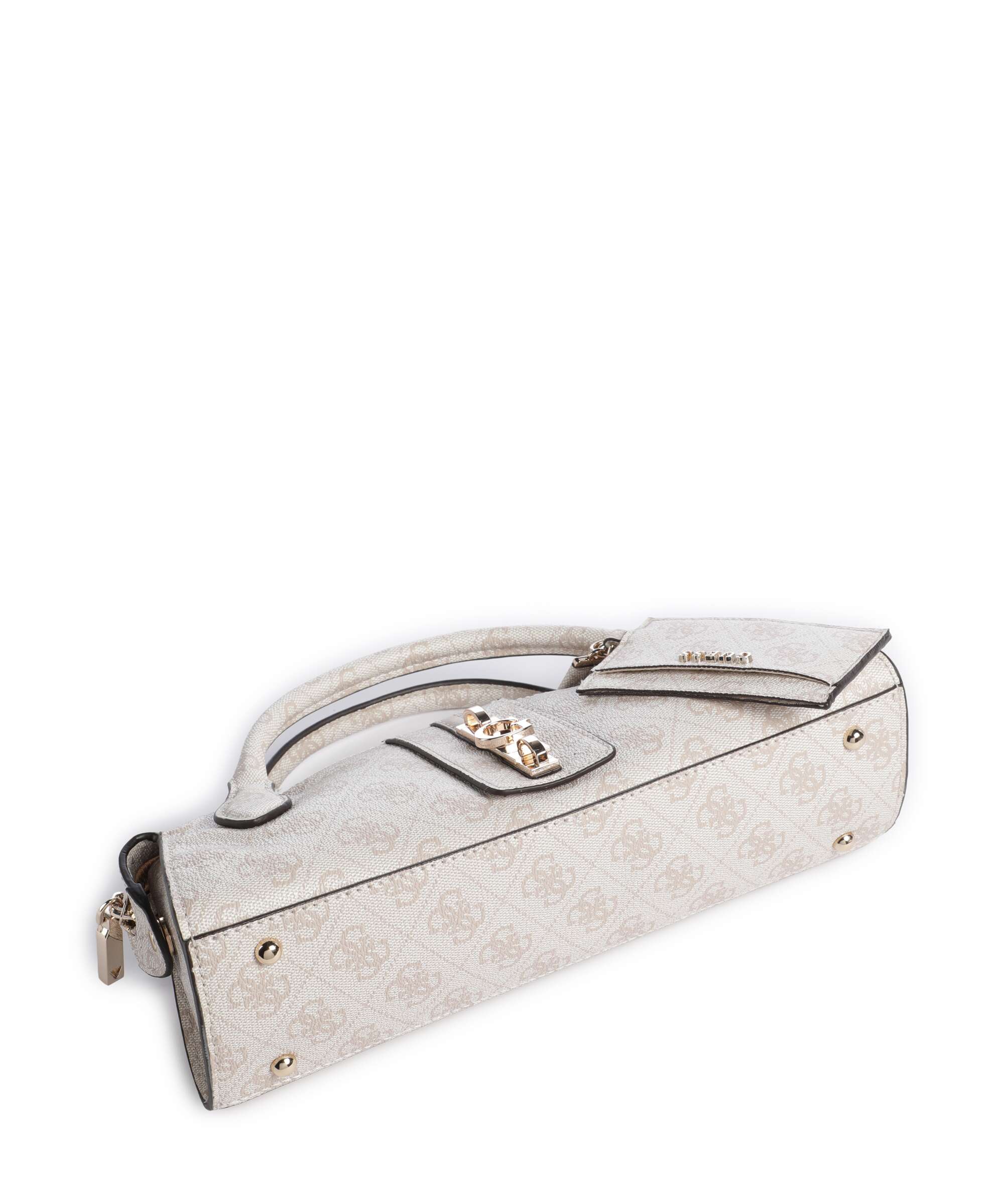 Guess Yvonne Logo Mini Handbag stone logo