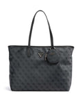 Guess Adrian Tech Logo Large Tote bag coal logo