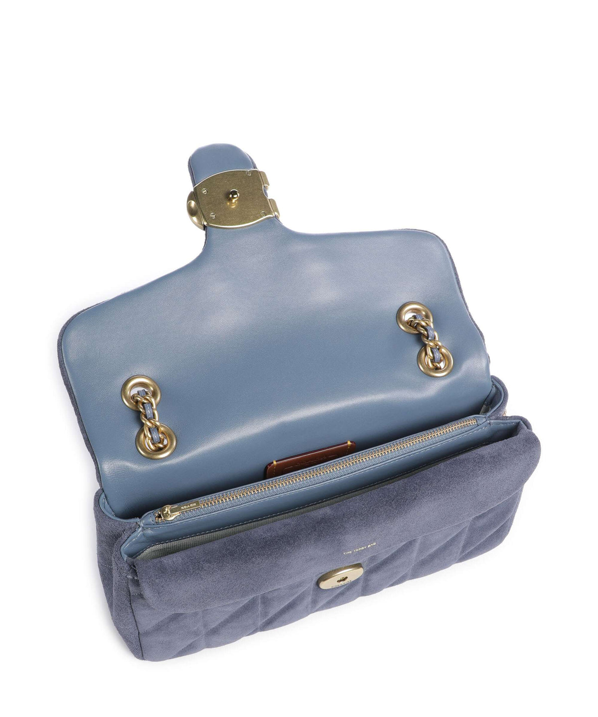 Coach Tabby Quilted 26 Shoulder bag light denim