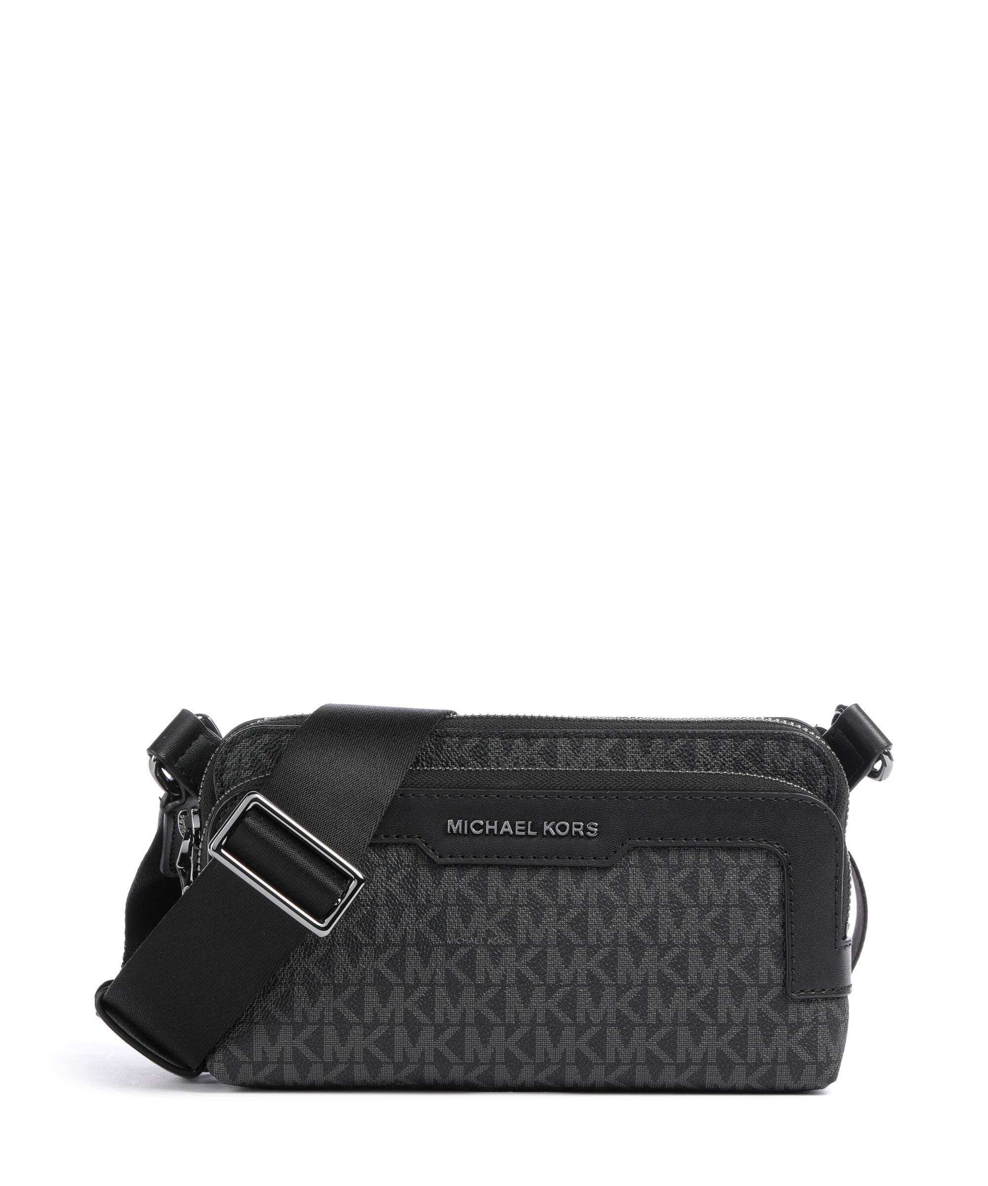 Michael Kors Hudson Crossbody bag imitation leather black