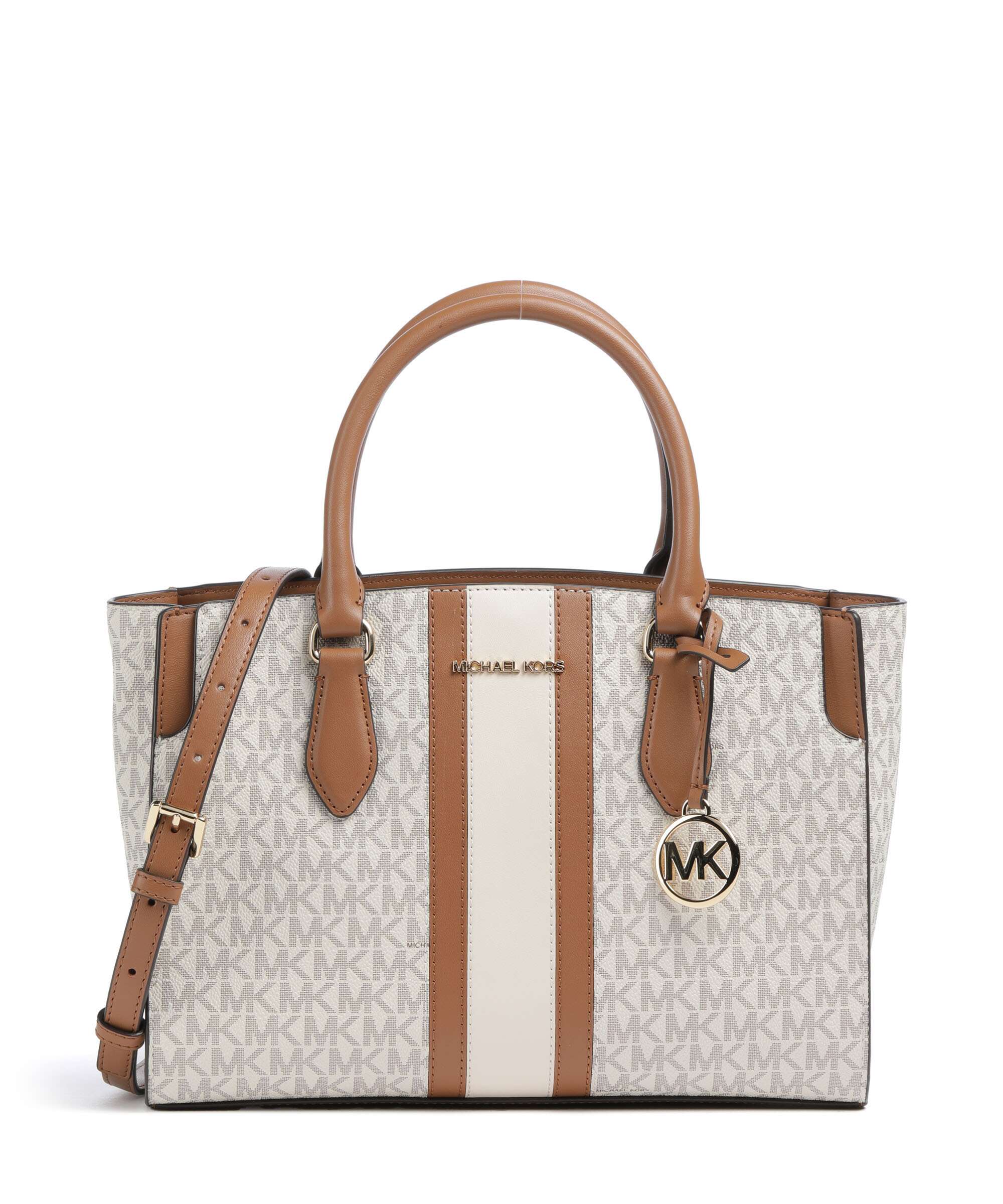 Michael Kors Becca Medium Handbag imitation leather brown/acorn
