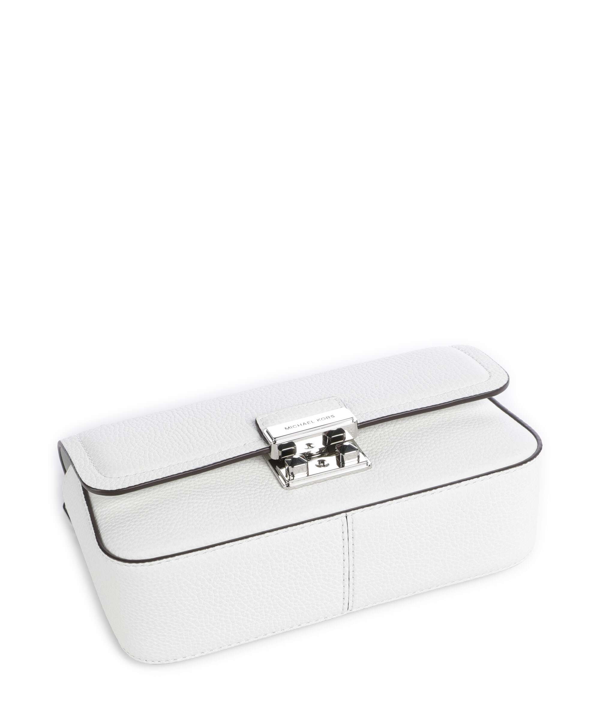 Michael Kors Tribeca Small Shoulder bag grained cow leather optic