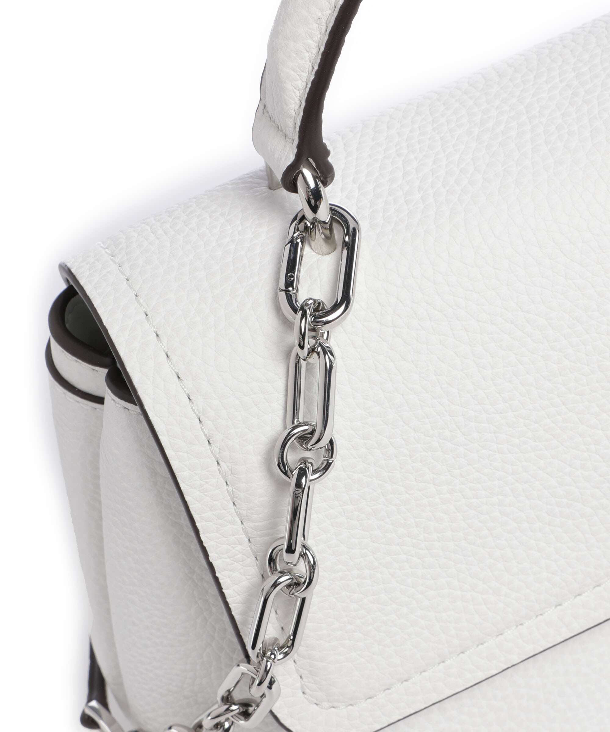 Michael Kors Tribeca Medium Handbag grained cow leather optic