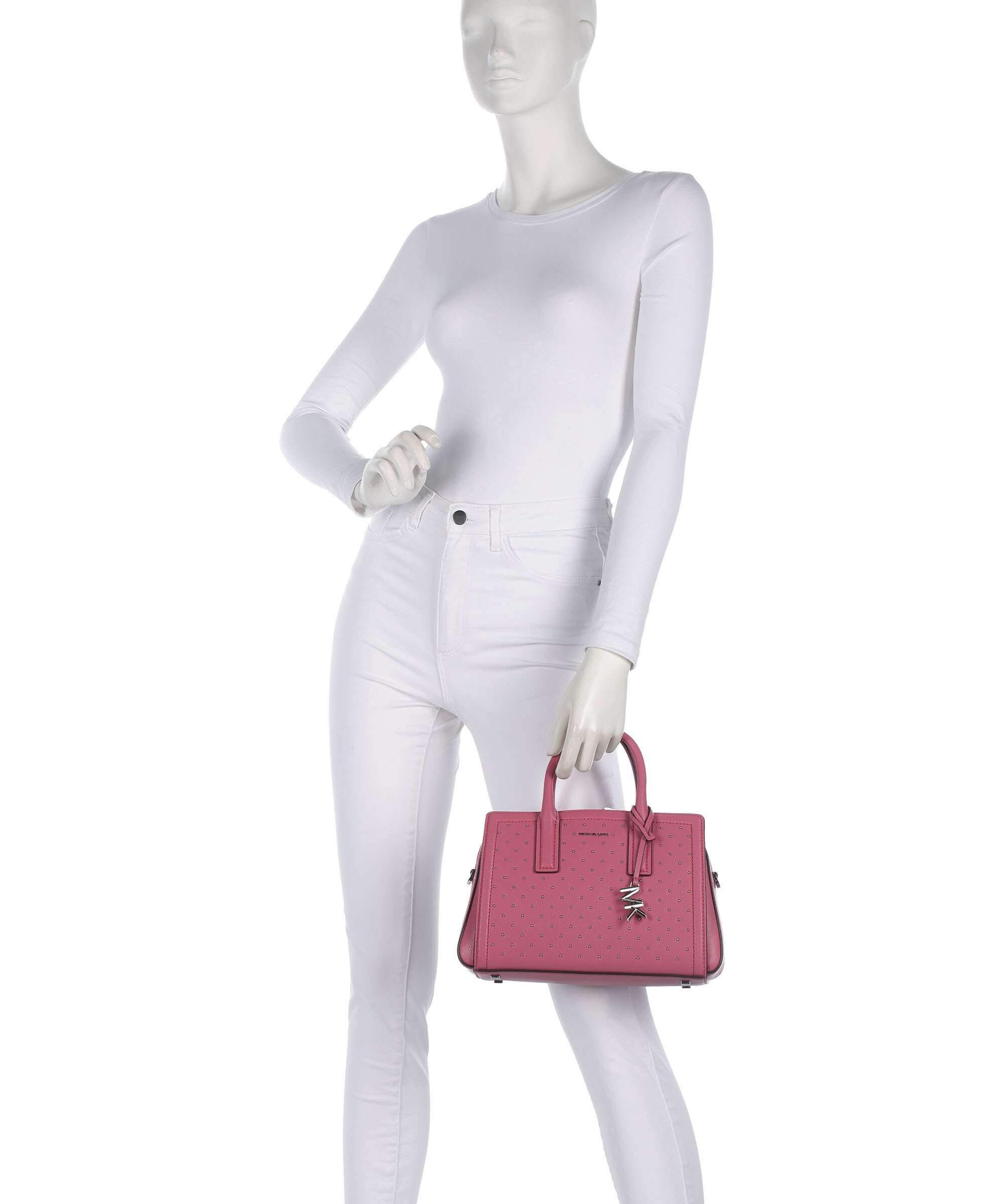 Michael Kors Laila Small Handbag grained cow leather rosewood