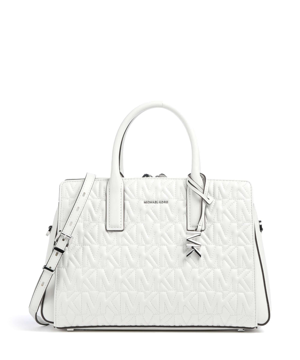 Michael Kors Laila Medium Handbag optic white