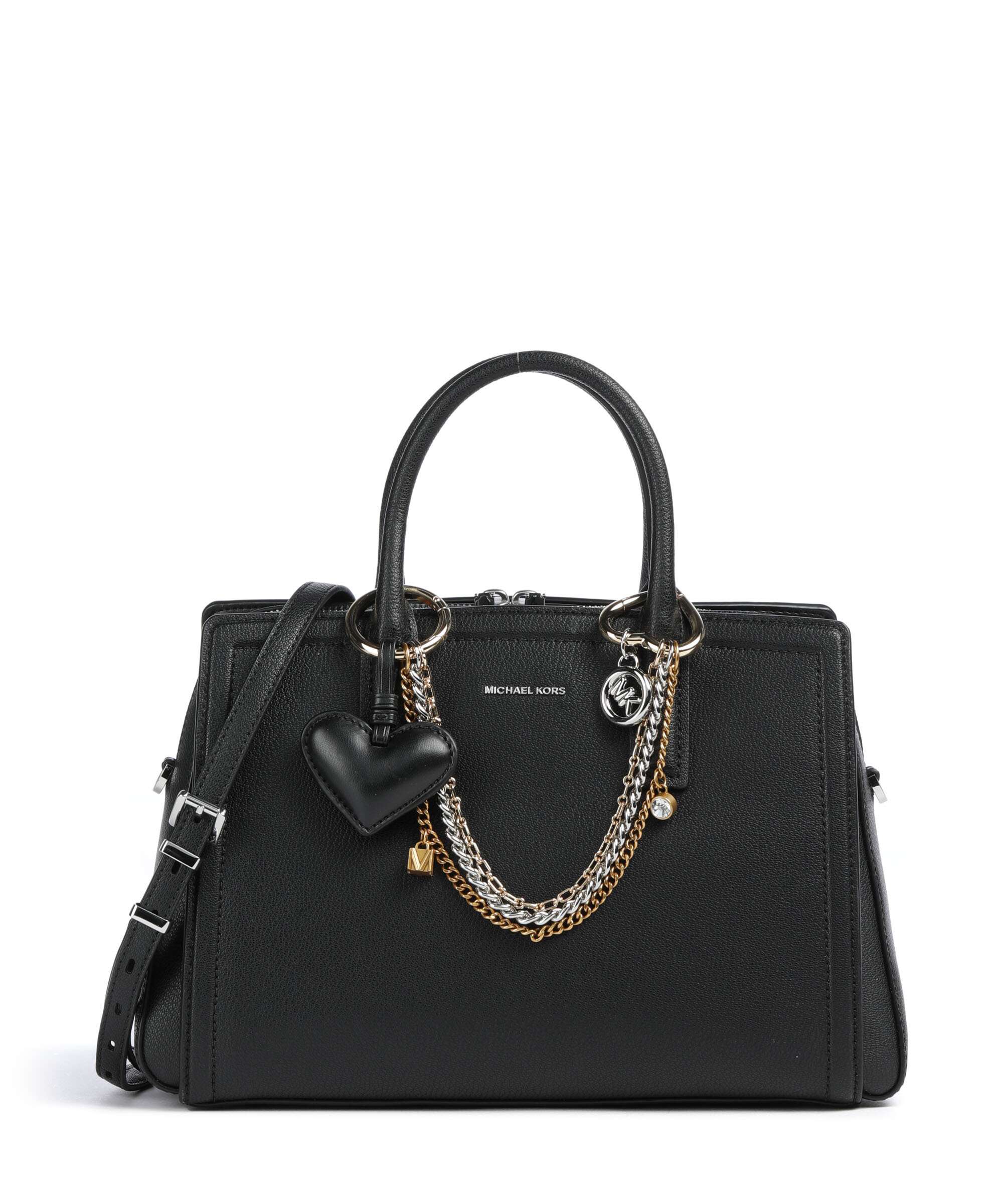 りーこ Michael Kors Laila Handbag grained cow leather rosewood