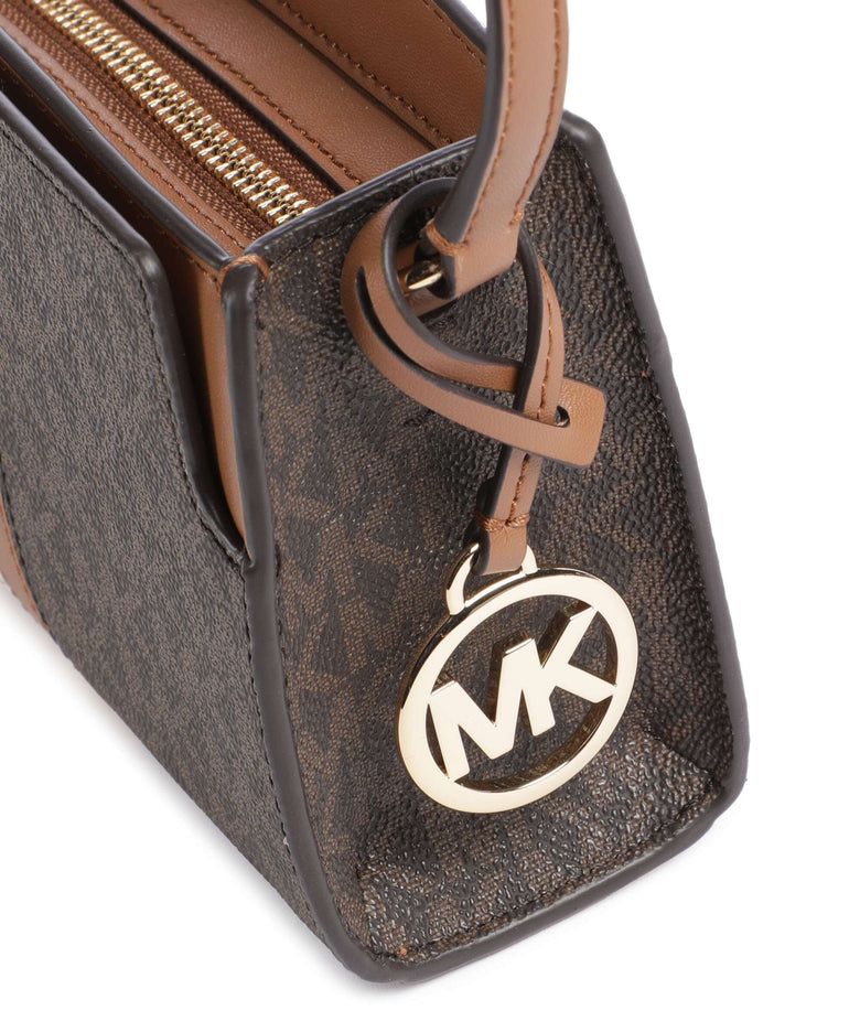 Michael Kors Becca Small Crossbody bag brown/acorn