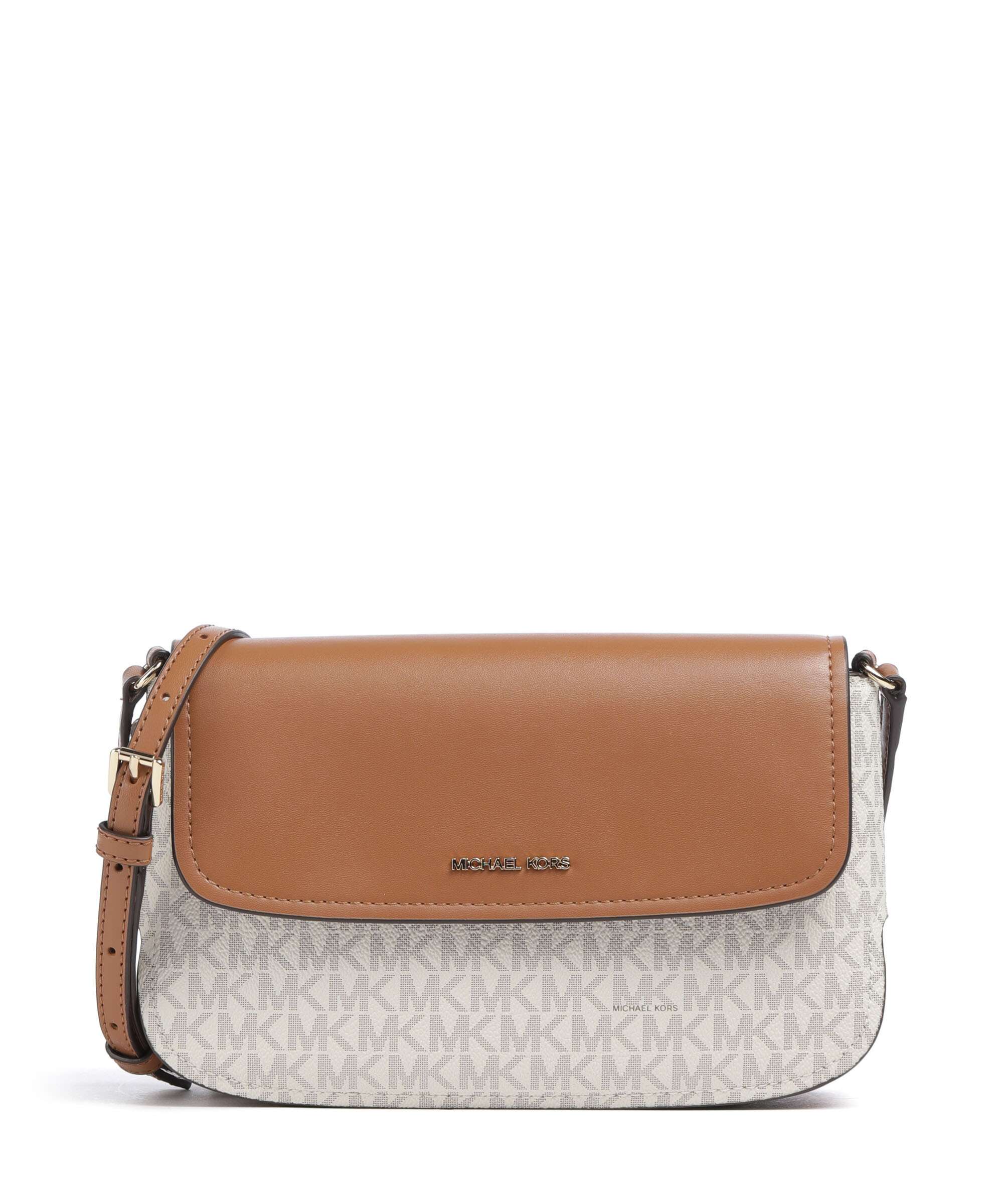 Michael Kors Alice Small Crossbody bag imitation leather vanilla