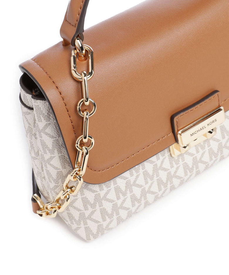 Michael Kors Tribeca XS Handbag vanilla/acorn