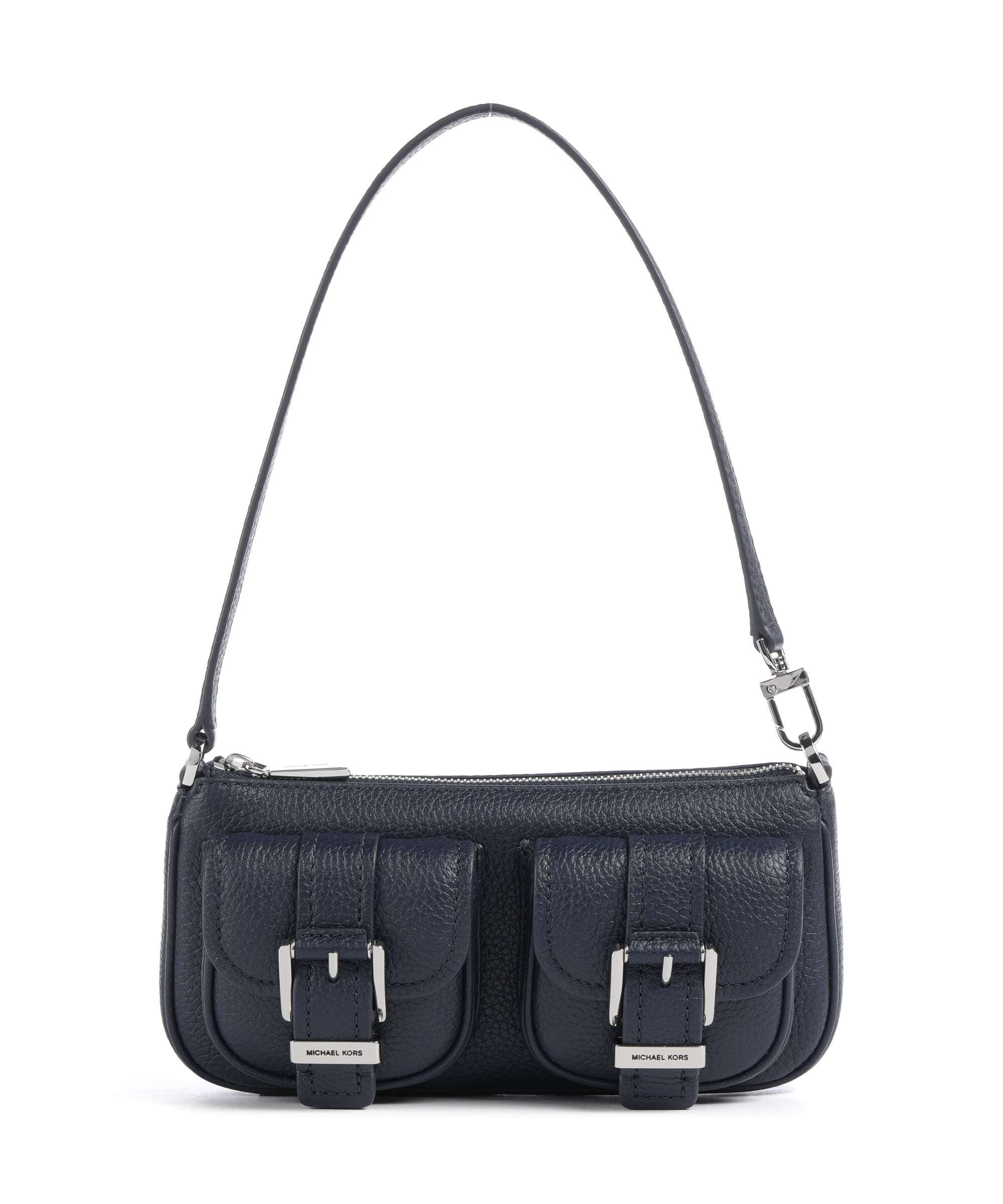Michael Kors Zoe Small Shoulder bag grained cow leather oxblood