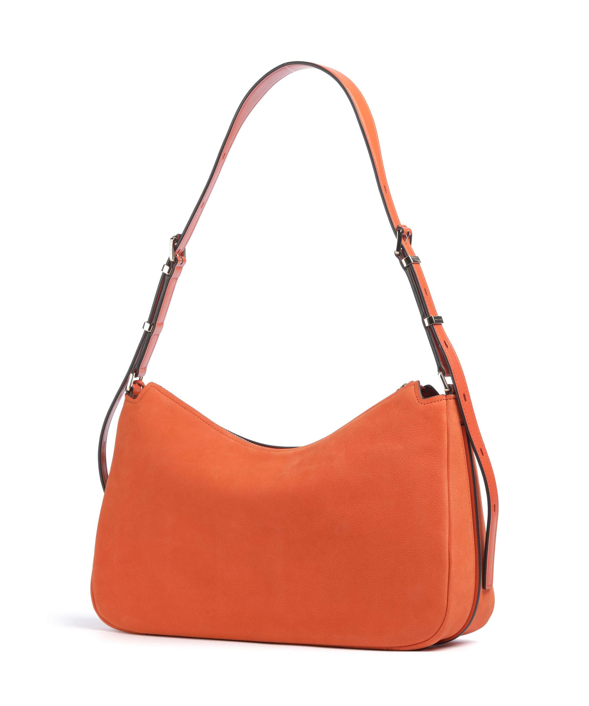Michael Kors Nolita Medium Hobo bag nubuck cow leather mimosa