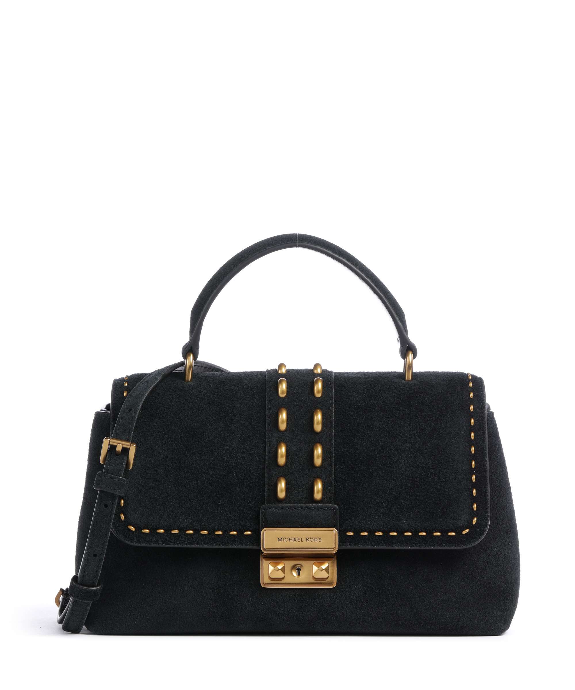 Michael Kors Tribeca Medium Handbag brushed cow leather black