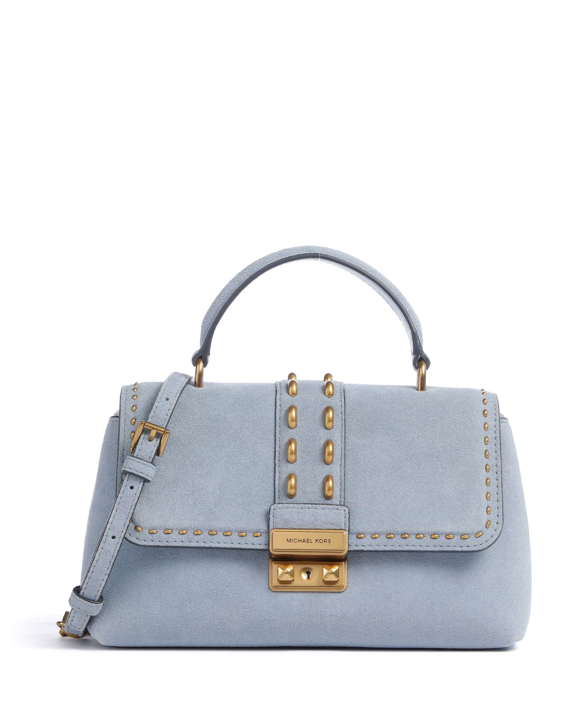 Michael Kors Tribeca Medium Handbag brushed cow leather chambray