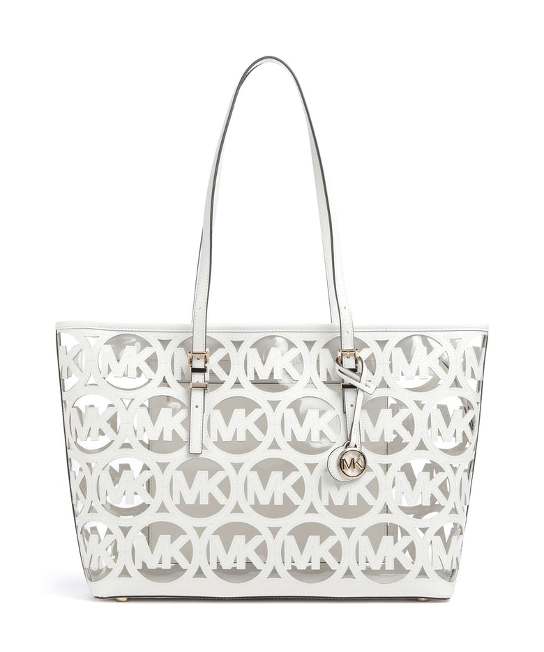 Michael Kors Quinn Large Tote bag optic white