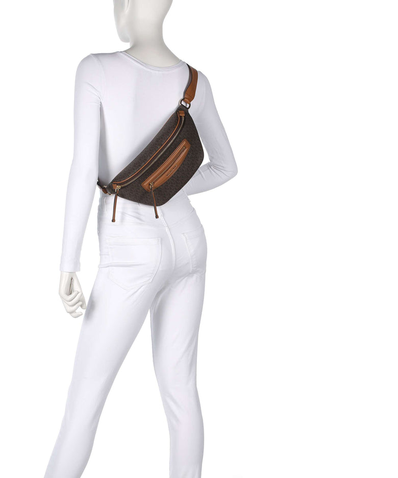 Michael Kors Jet Set Travel Medium Belt bag brown/acorn