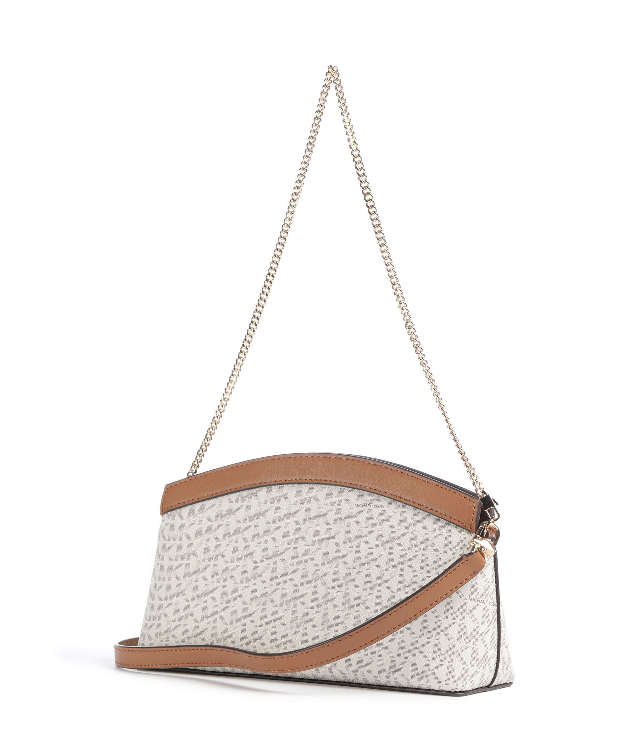 Michael Kors Athena Small Shoulder bag vanilla/acorn