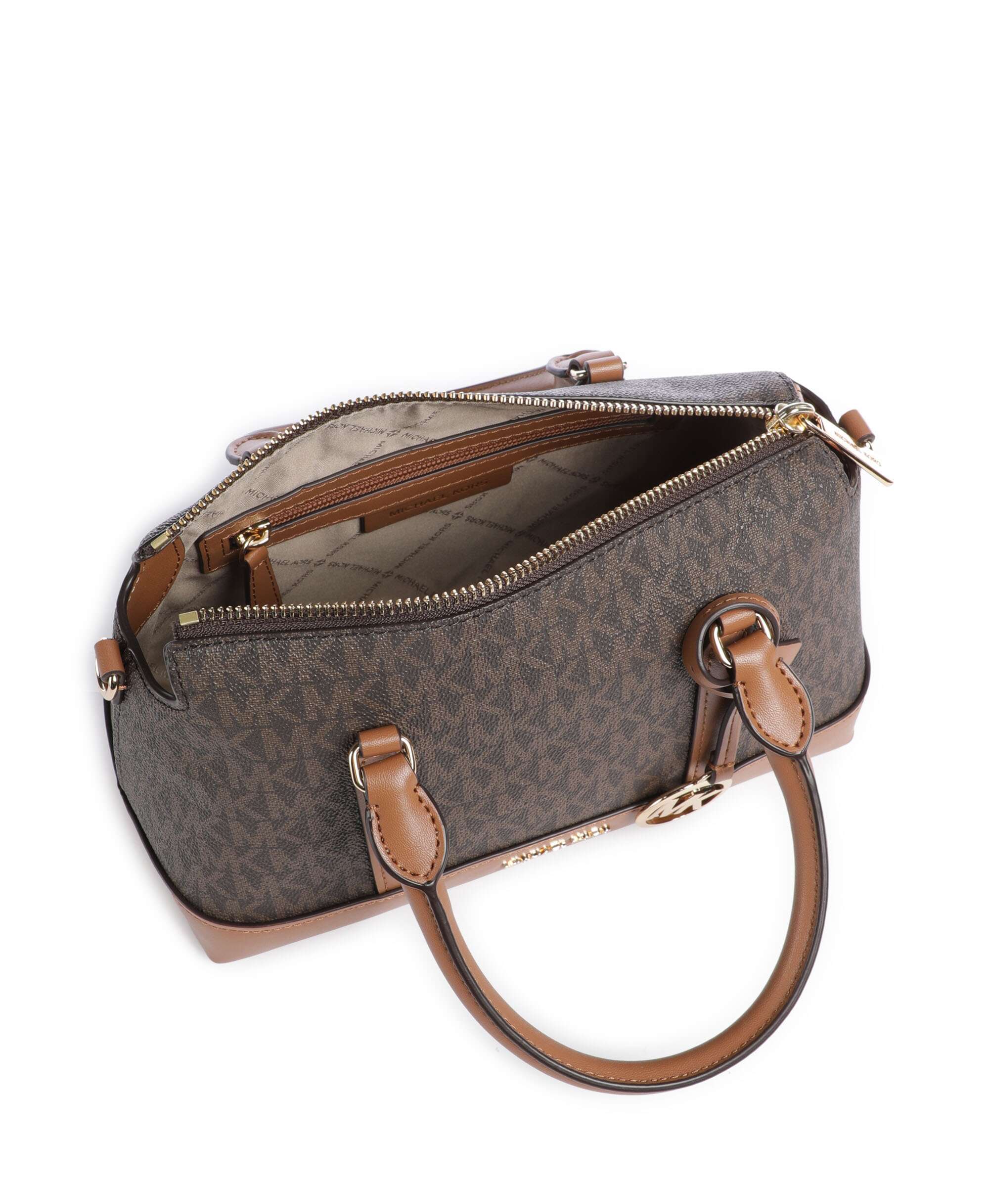 Michael Kors Andie Small Handbag imitation leather brown/acorn