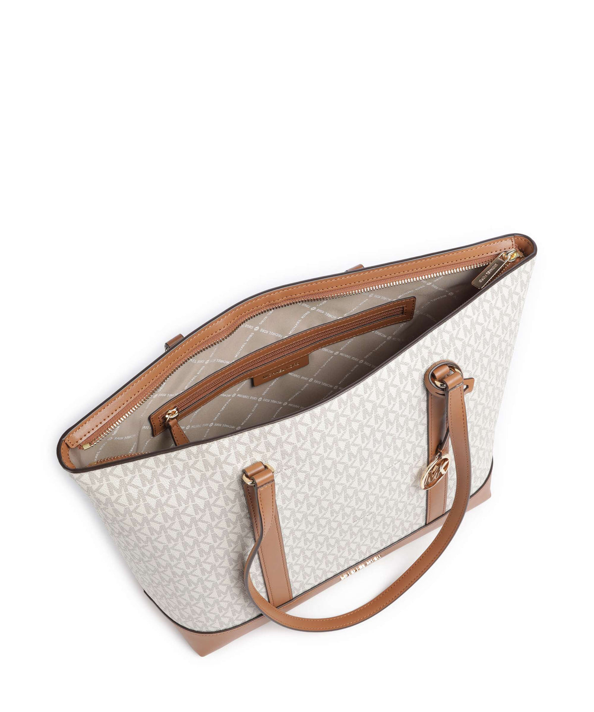 Michael Kors Andie Medium Tote bag vanilla/acorn