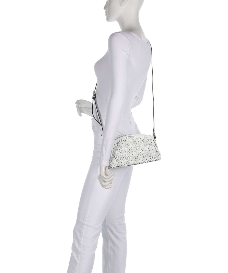 Michael Kors Athena Dome Chain Small Shoulder bag optic white