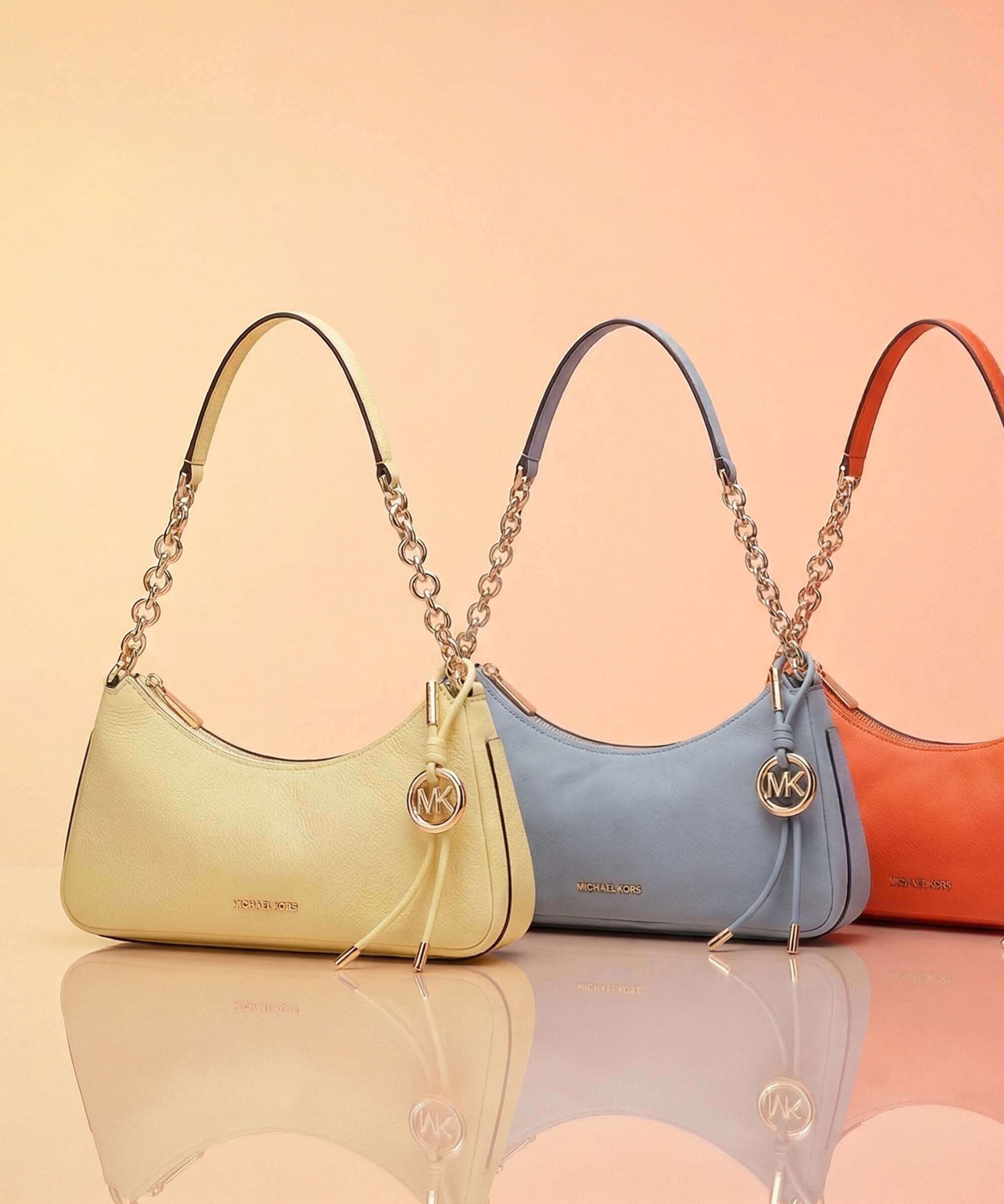 Michael Kors Nolita Medium Shoulder bag brushed calfskin mimosa