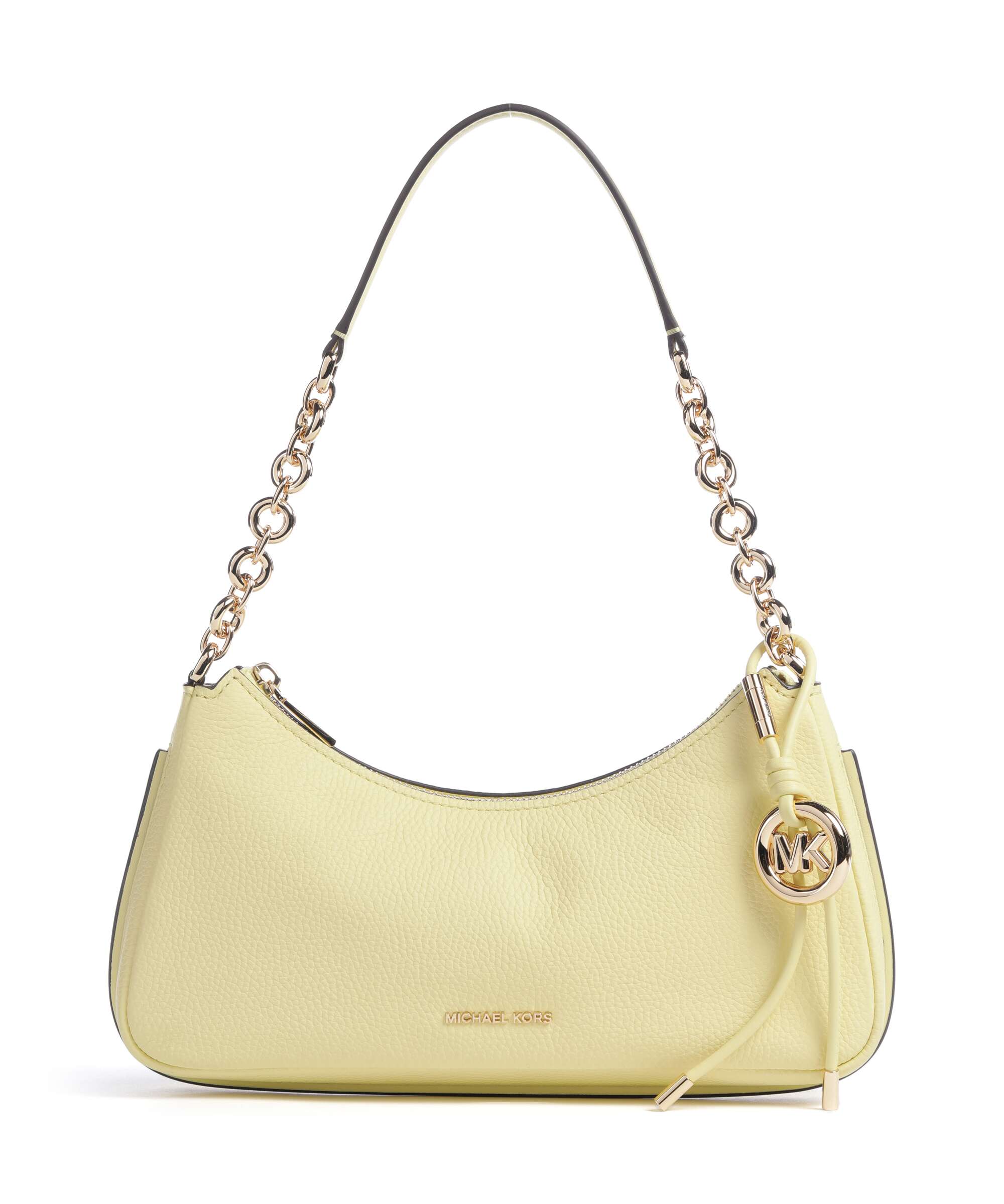 Michael Kors Nolita Medium Shoulder bag grained leather lemon