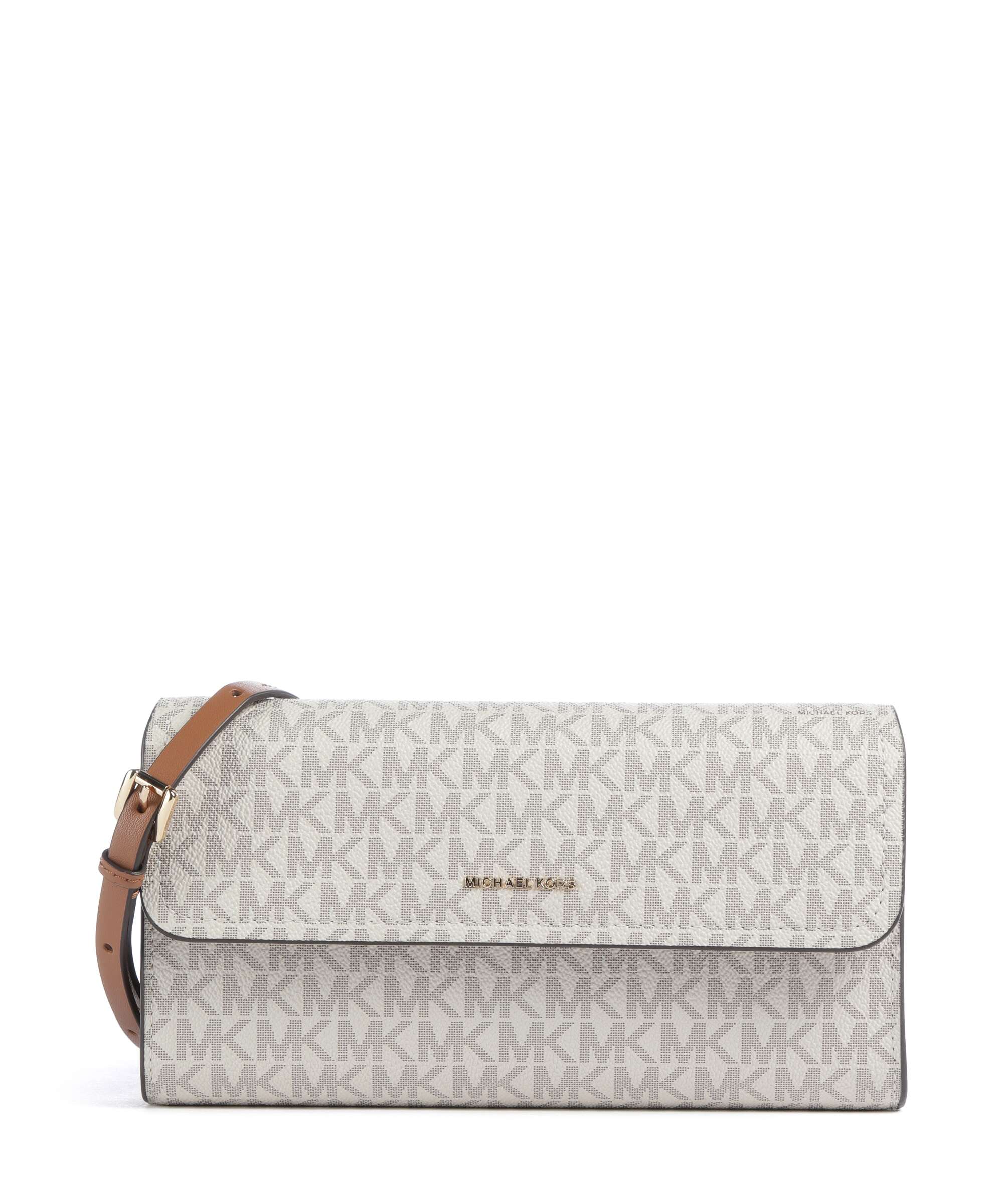 Michael Kors Jet Set Small Crossbody bag imitation leather vanilla