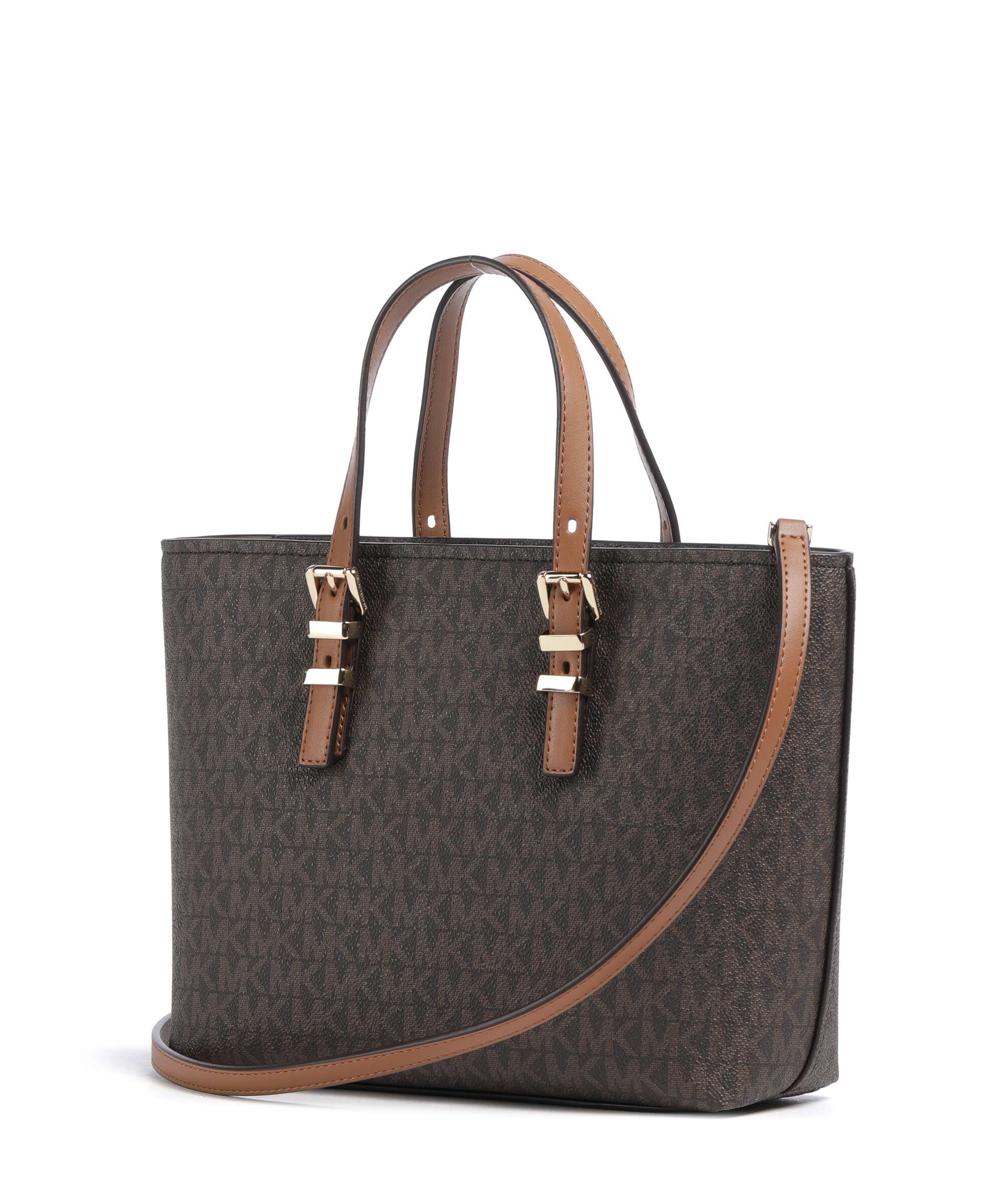 Michael Kors Quinn Small Handbag imitation leather brown/acorn