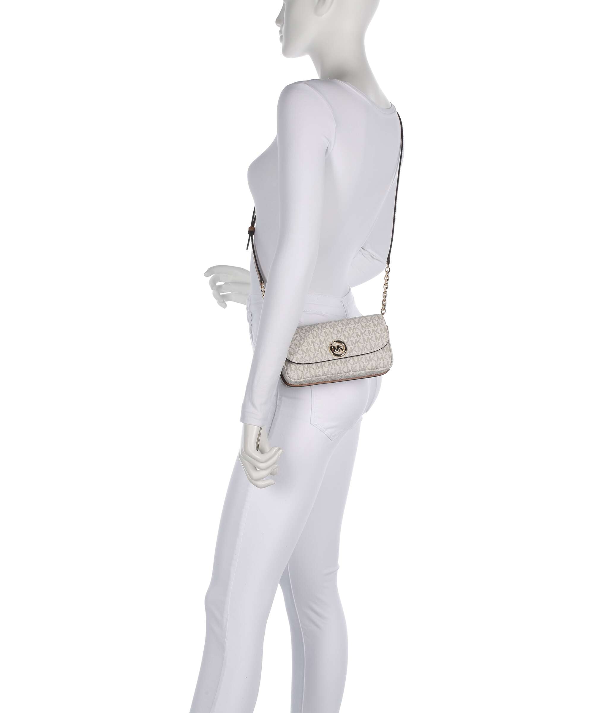 Michael Kors Nolita Small Crossbody bag vanilla/acrn