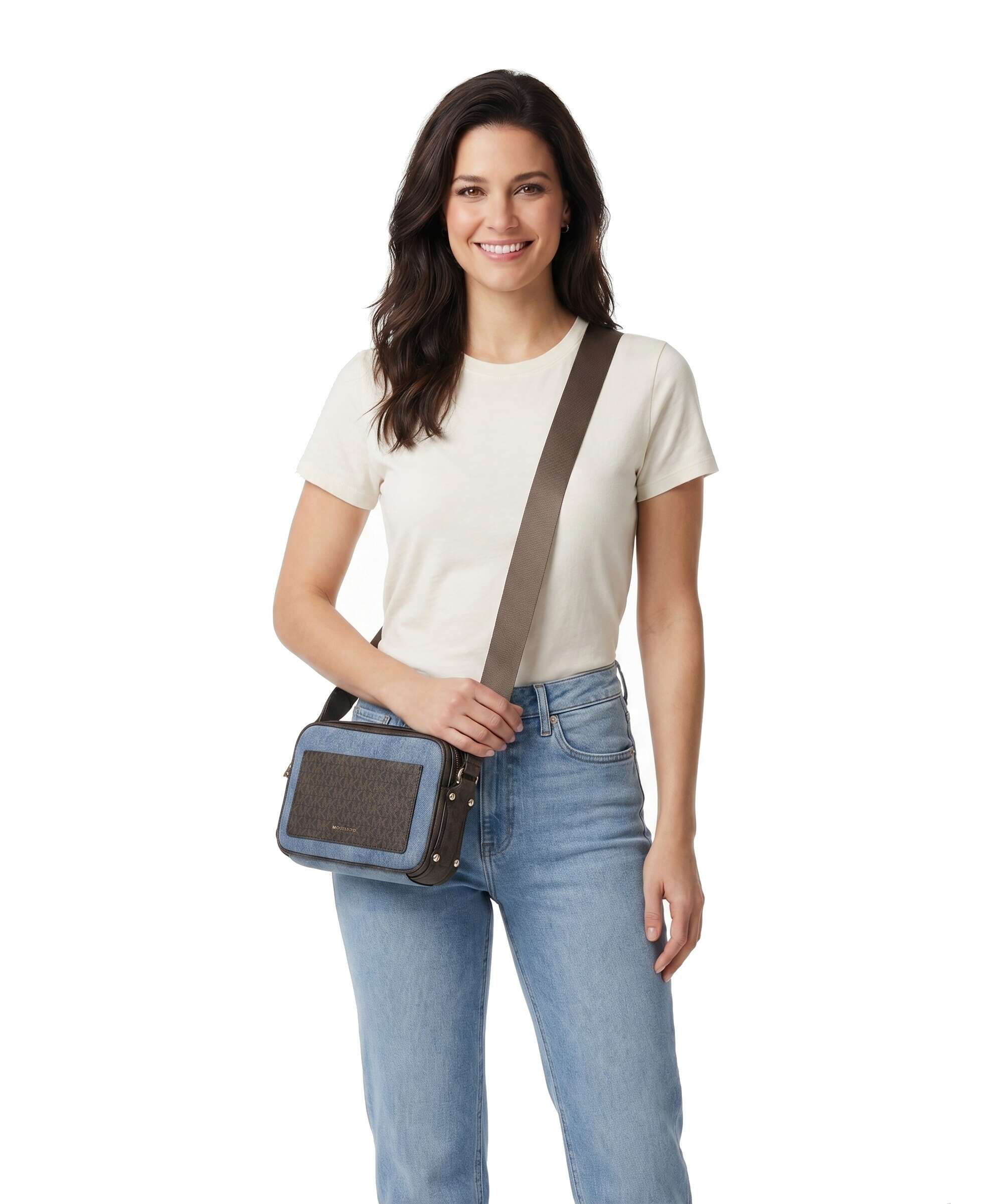 Michael Kors Maeve Large Crossbody bag cotton, imitation leather