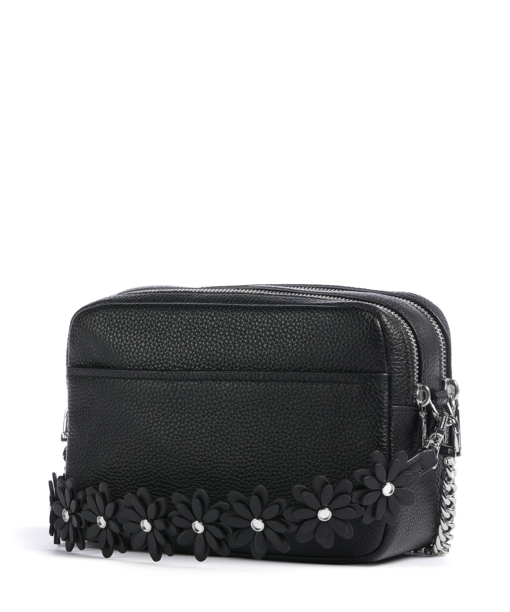 Michael Kors Bryant Medium Crossbody bag grained leather black